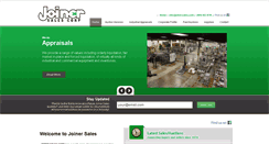 Desktop Screenshot of joinersales.com